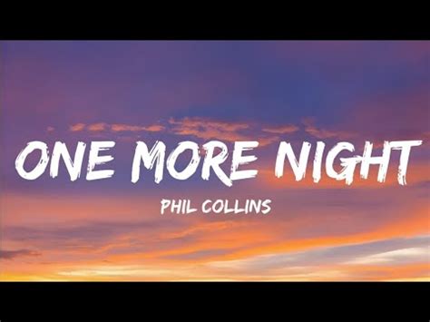 one more night|one more night tradução.